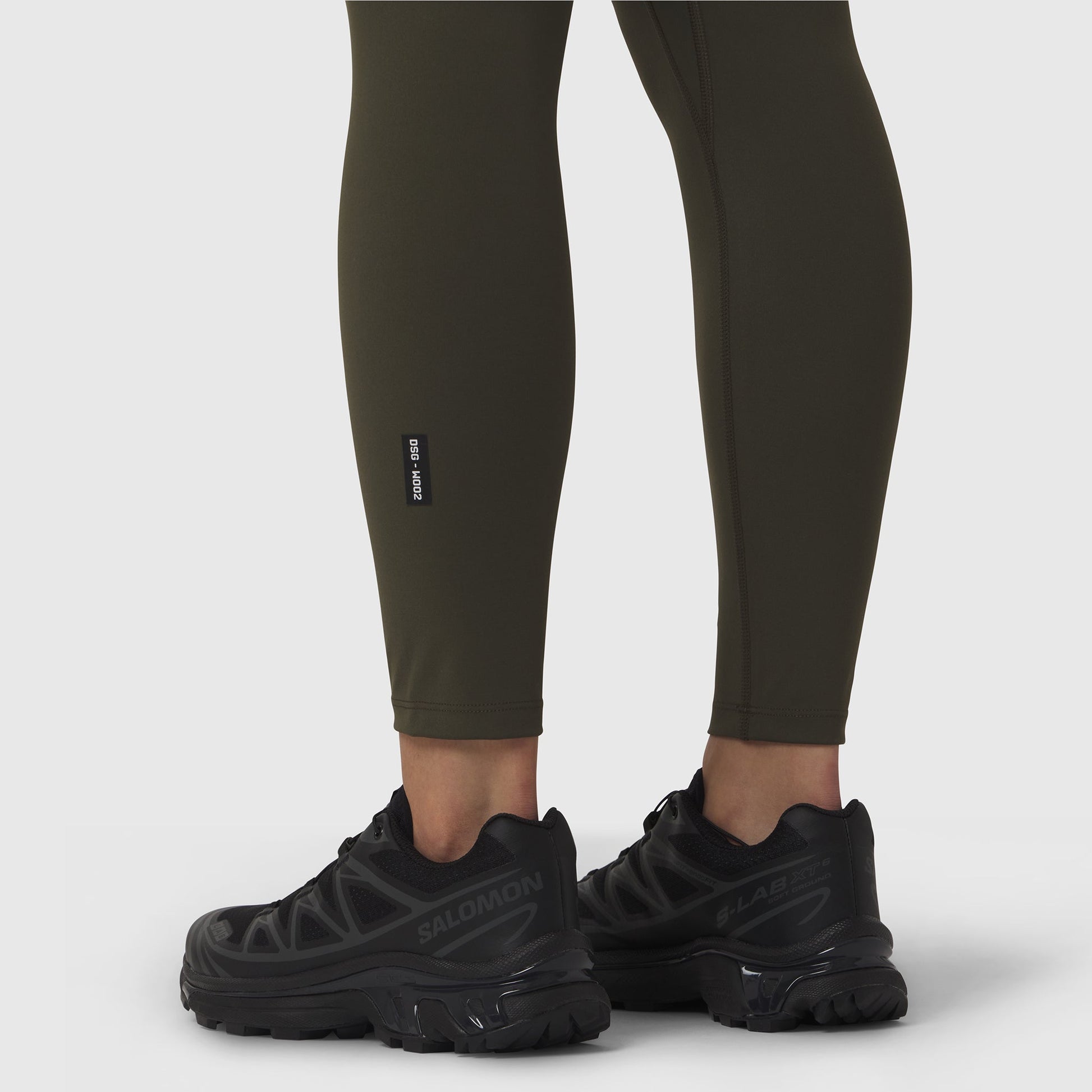 W002. LYCRA® ADAPTIV Legging Olive | ASRV Online