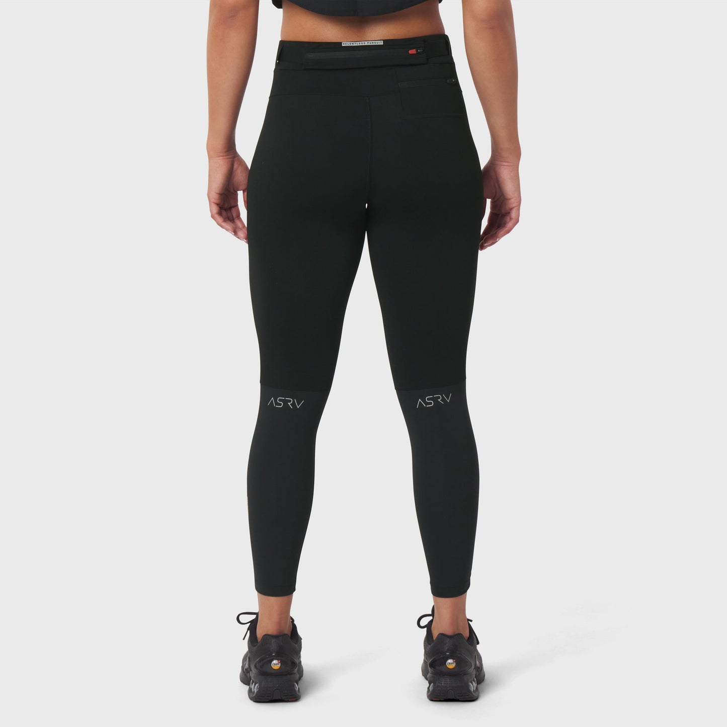 W059. Hybrid Belt-Pack Run Legging Black | ASRV Discount