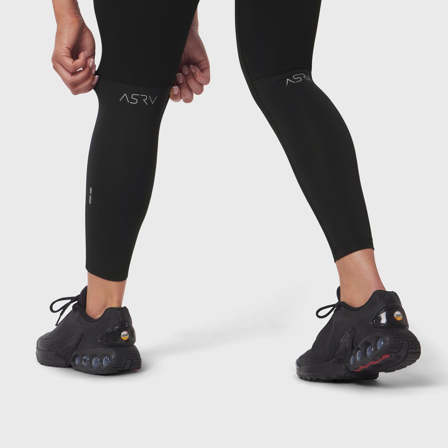 W059. Hybrid Belt-Pack Run Legging Black | ASRV Discount