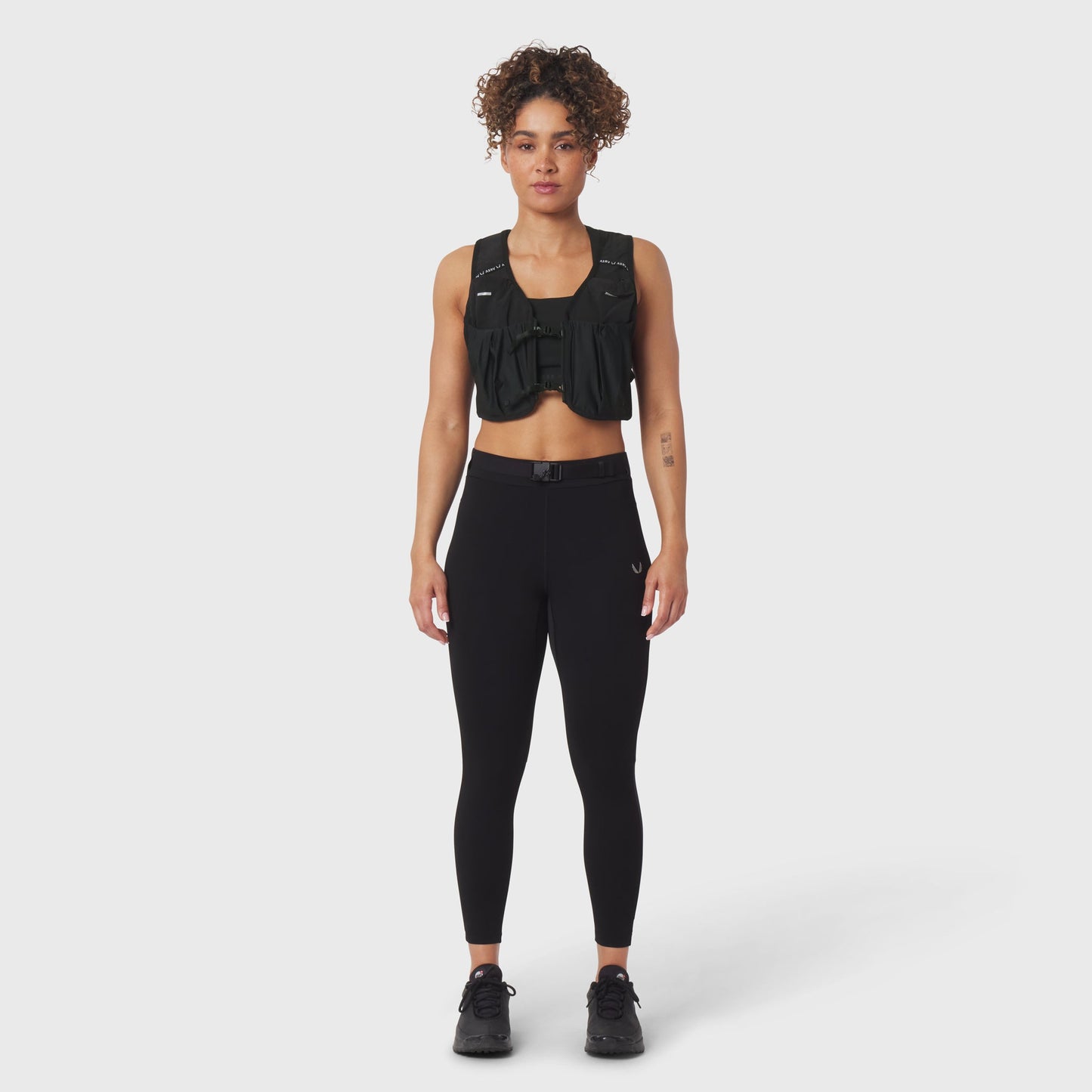 W059. Hybrid Belt-Pack Run Legging Black | ASRV Discount