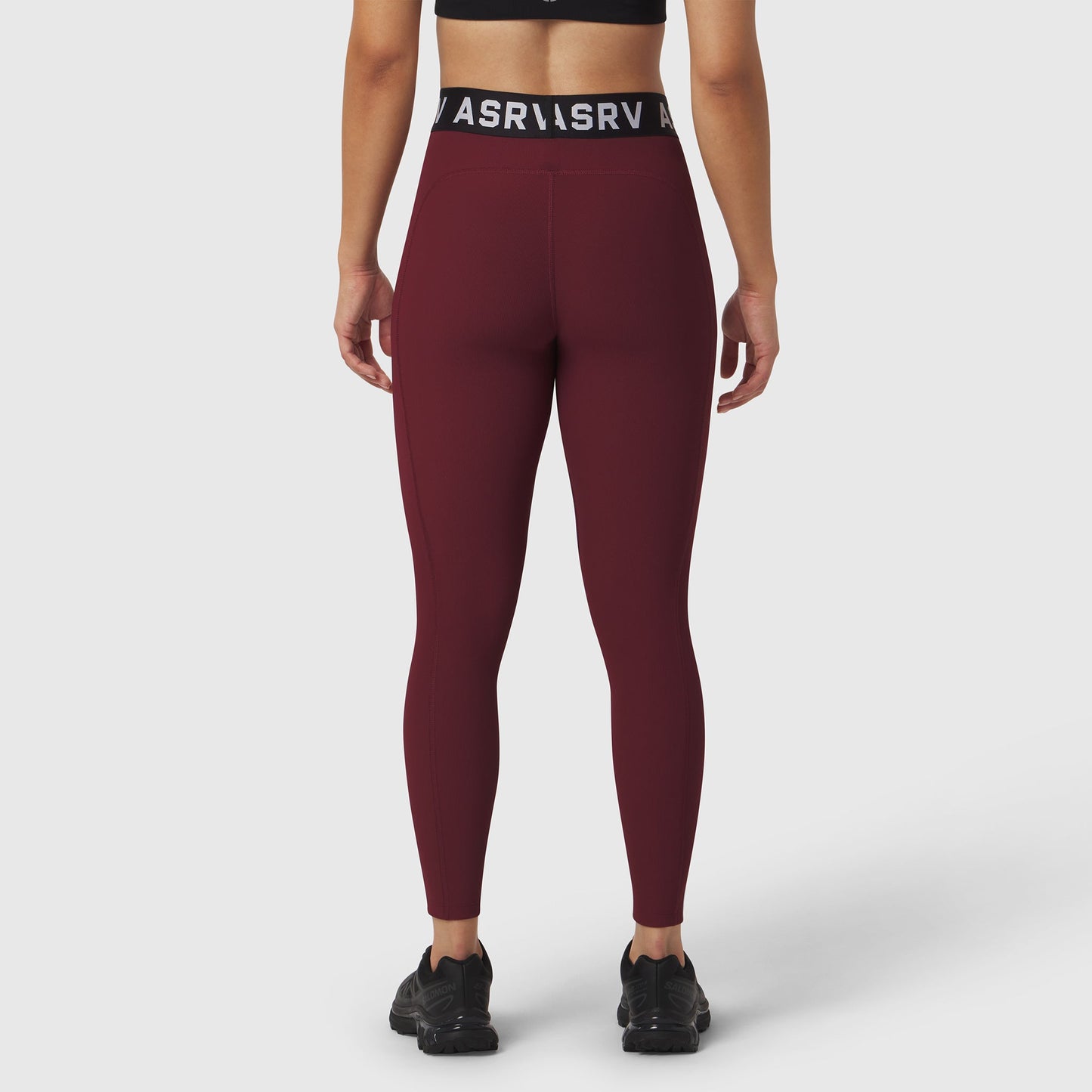 W071. LYCRA® Ribbed Legging Crimson | ASRV near me
