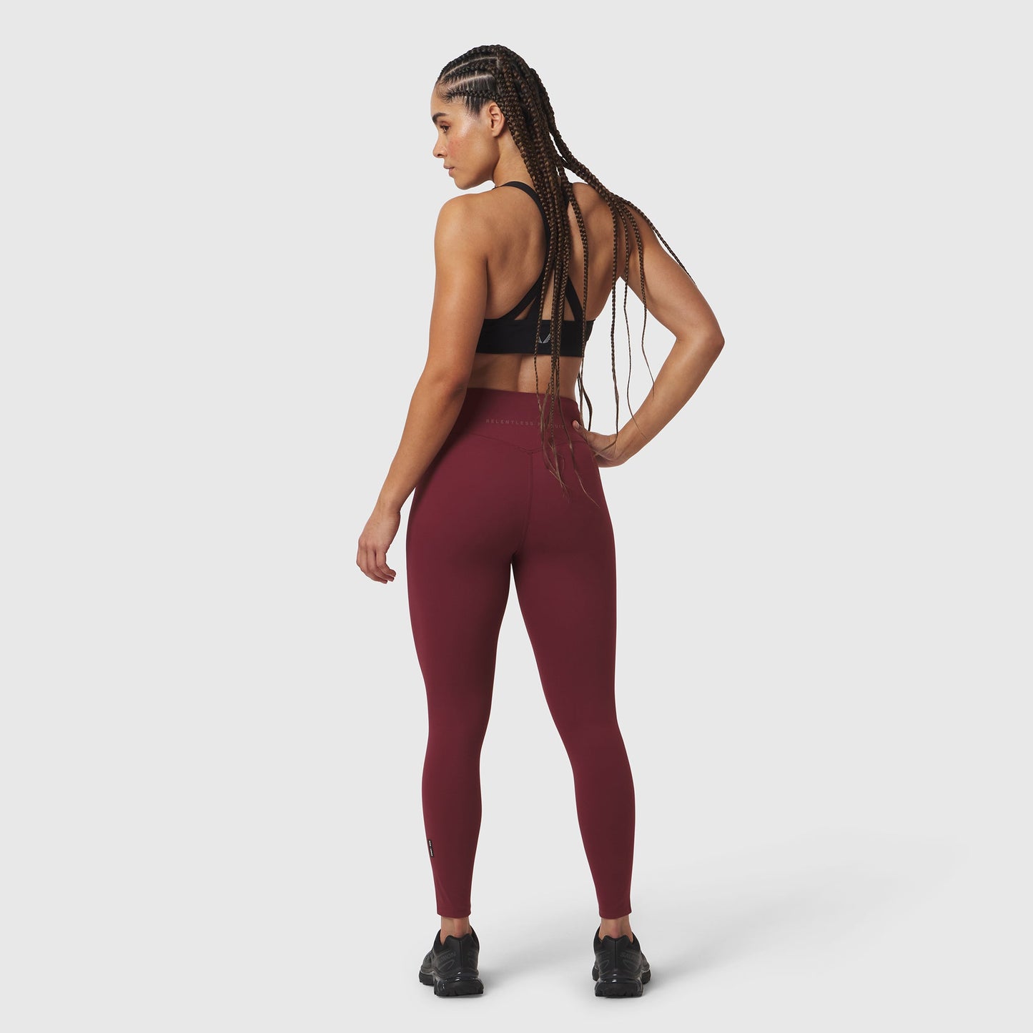W002. LYCRA® ADAPTIV Legging Crimson | ASRV US