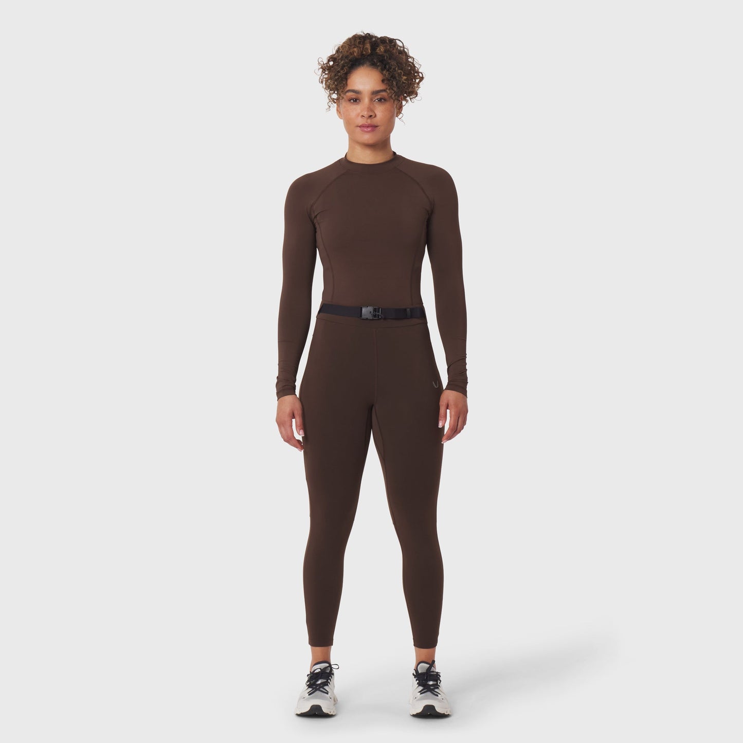 W059. Hybrid Belt-Pack Run Legging Dark Earth | ASRV sale