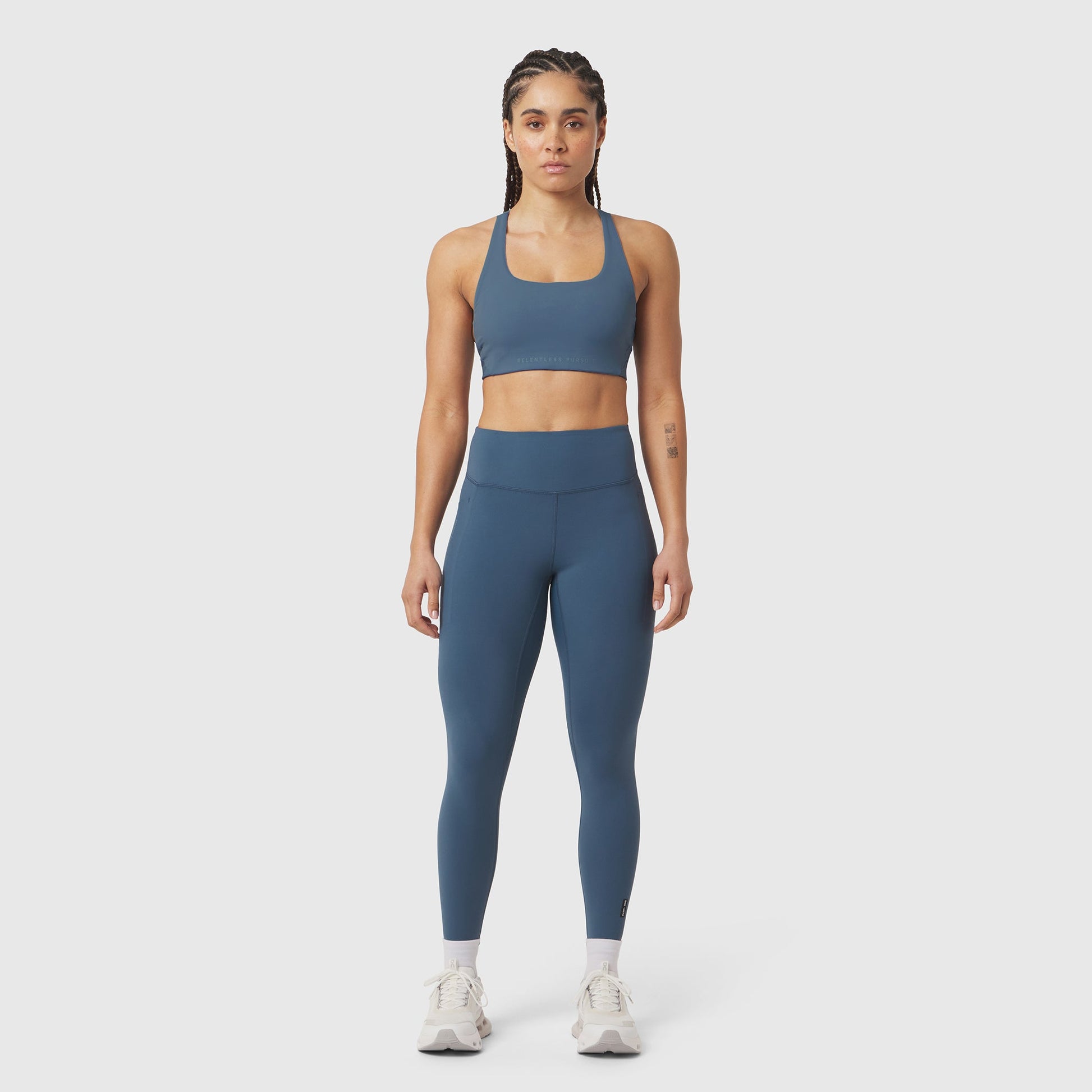 W072. LYCRA® ADAPTIV 4 Pocket Legging Storm | ASRV for sale
