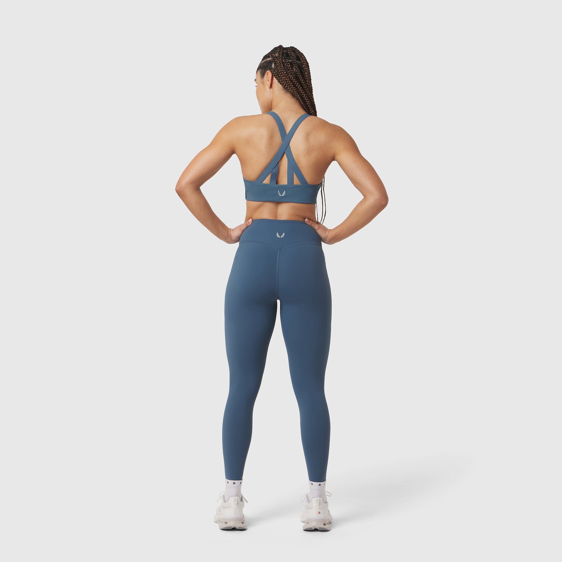 W072. LYCRA® ADAPTIV 4 Pocket Legging Storm | ASRV for sale