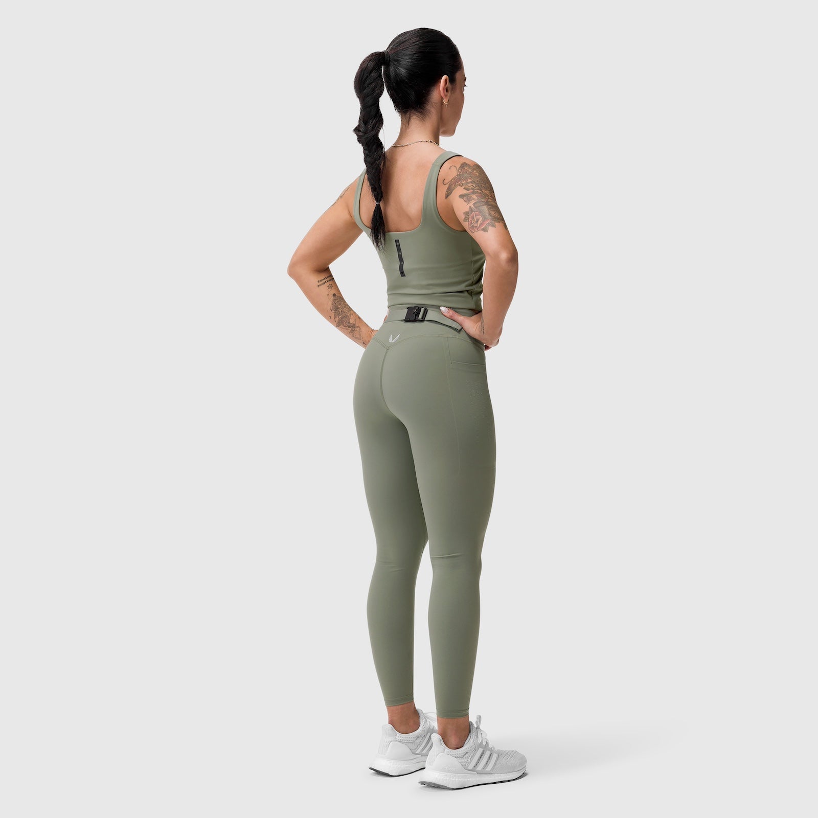 W030. LYCRA® 3-in-1 Legging Sage | ASRV discount