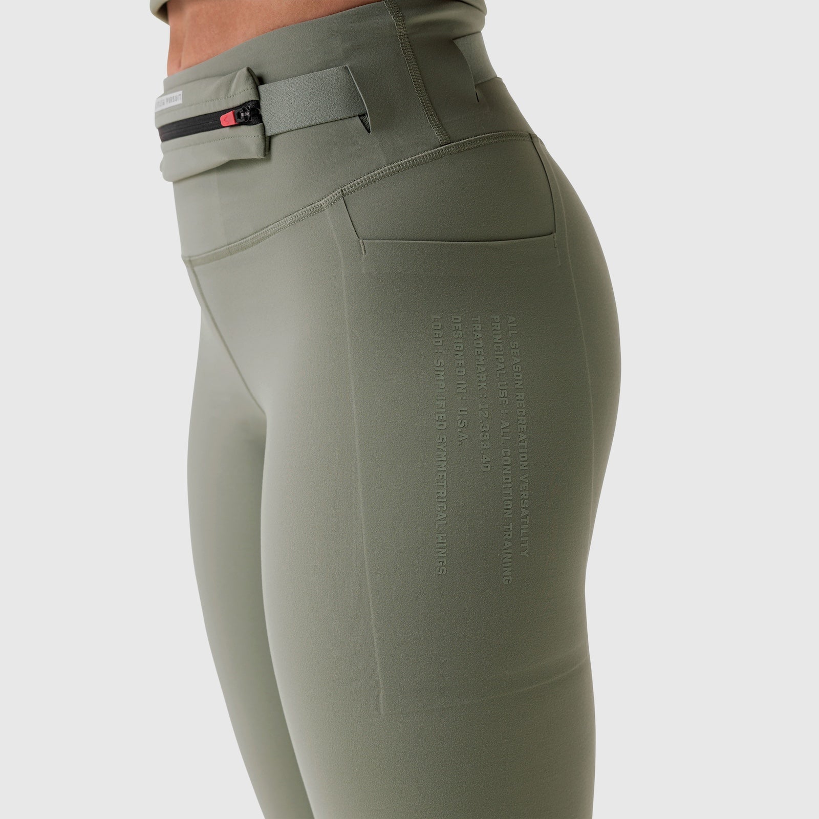 W030. LYCRA® 3-in-1 Legging Sage | ASRV discount