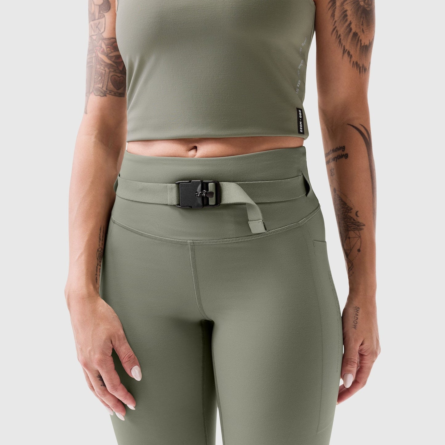 W030. LYCRA® 3-in-1 Legging Sage | ASRV discount