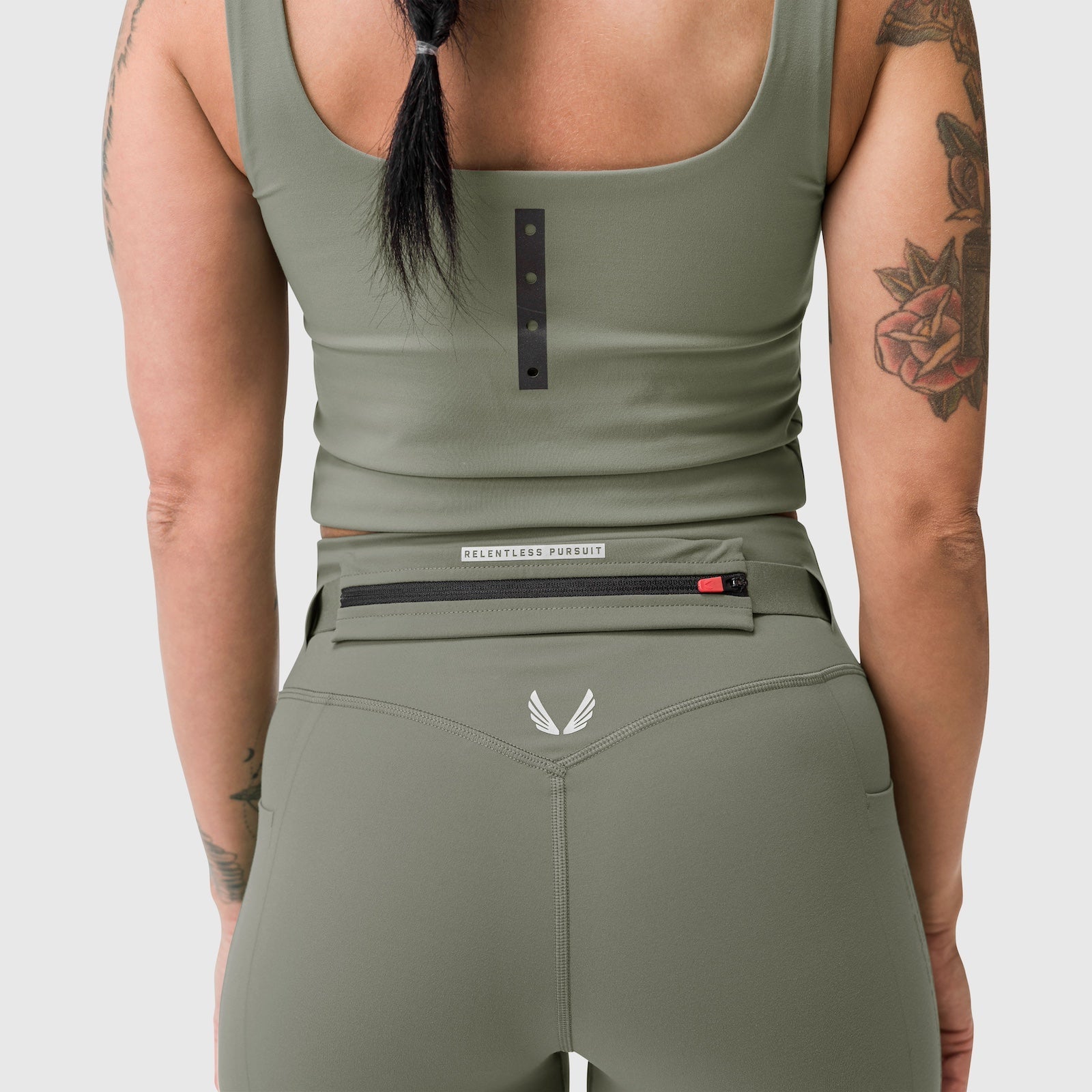 W030. LYCRA® 3-in-1 Legging Sage | ASRV discount