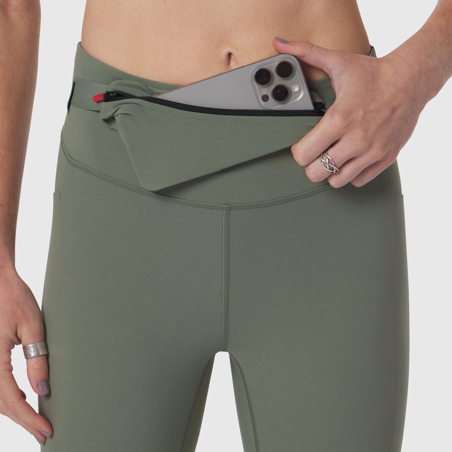 W030. LYCRA® 3-in-1 Legging Sage | ASRV discount