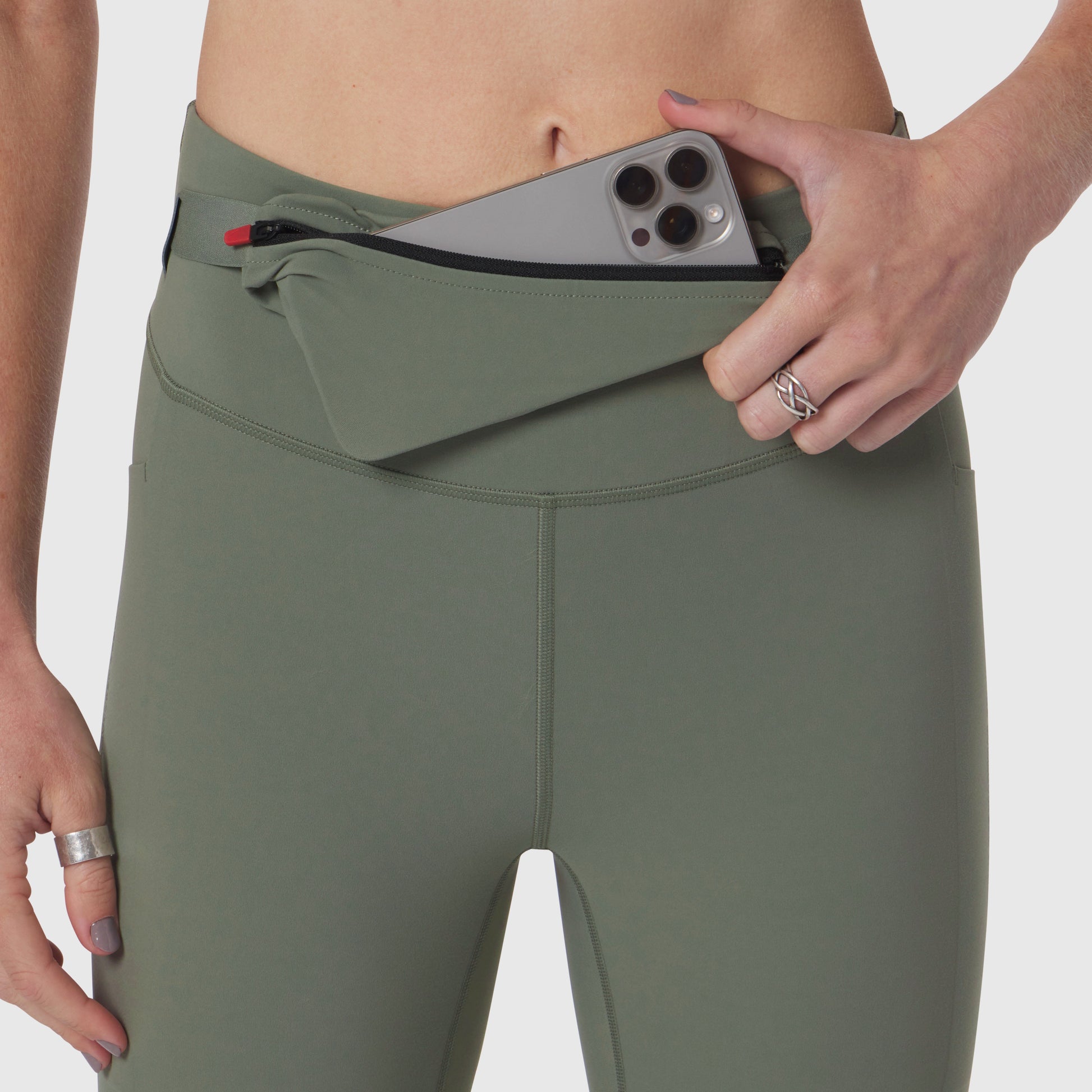 W030. LYCRA® 3-in-1 Legging Sage | ASRV discount