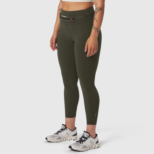 W030. LYCRA® 3-in-1 Legging Olive | ASRV Online