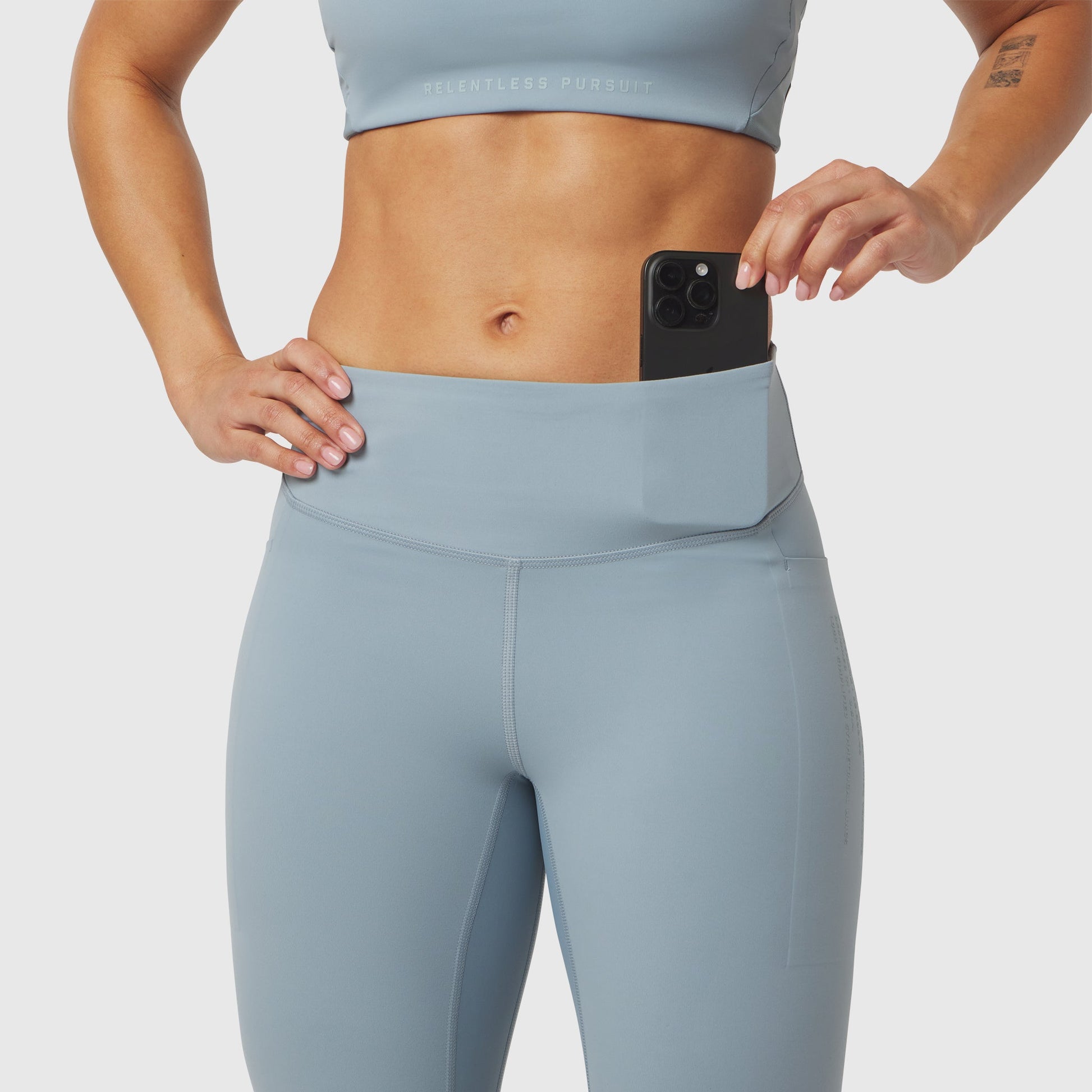 W072. LYCRA® ADAPTIV 4 Pocket Legging Light Sky | ASRV Discount