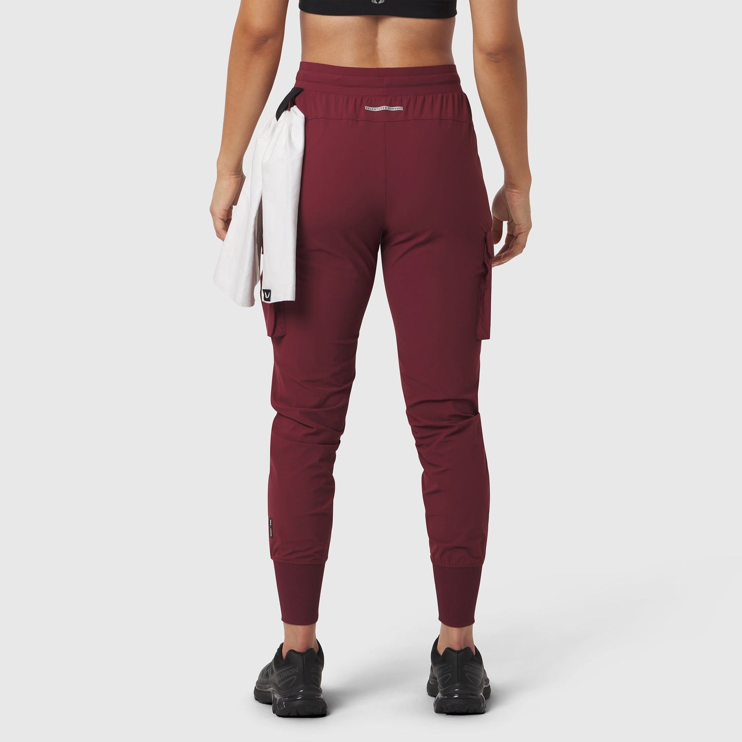 W032. Tetra-Lite® Cargo High Rib Jogger Crimson | ASRV US
