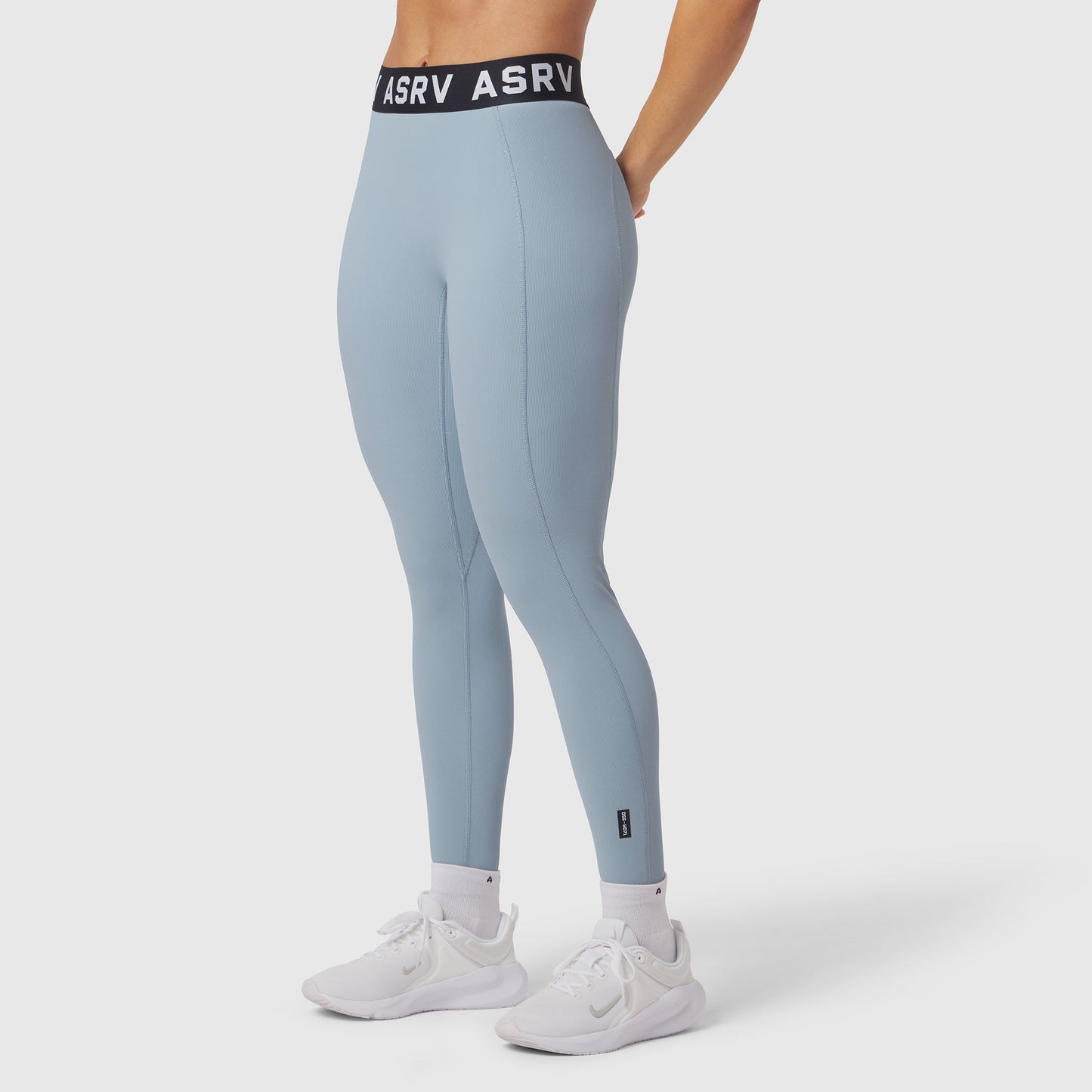 W071. LYCRA® Ribbed Legging Light Sky | ASRV sale