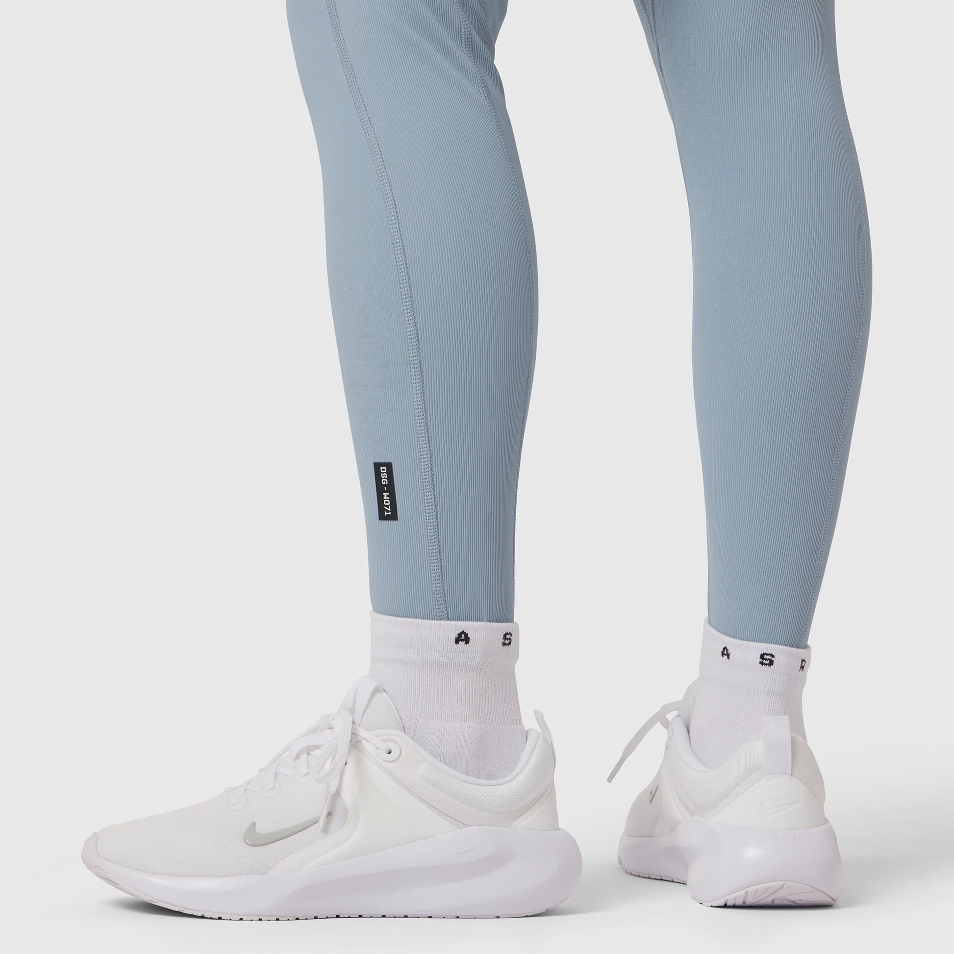 W071. LYCRA® Ribbed Legging Light Sky | ASRV sale