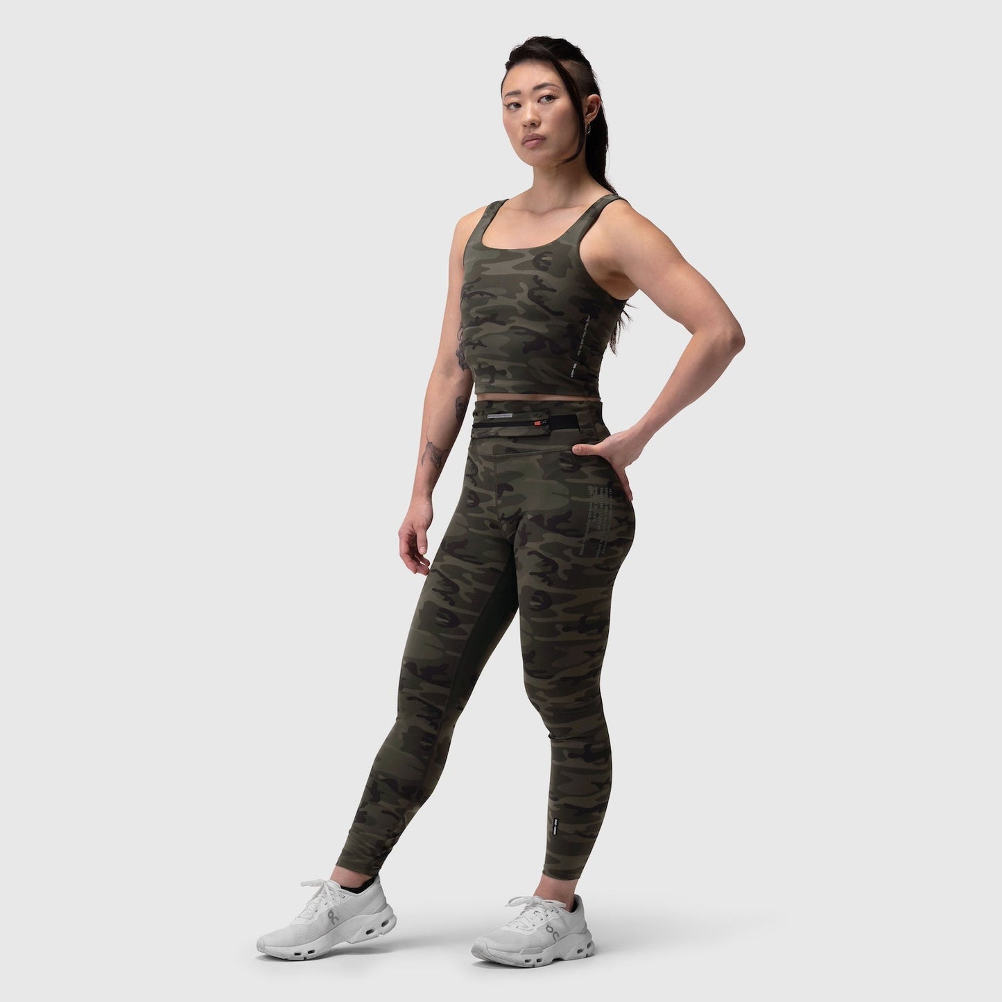 W030. LYCRA® 3-in-1 Legging Dark Camo | ASRV discount
