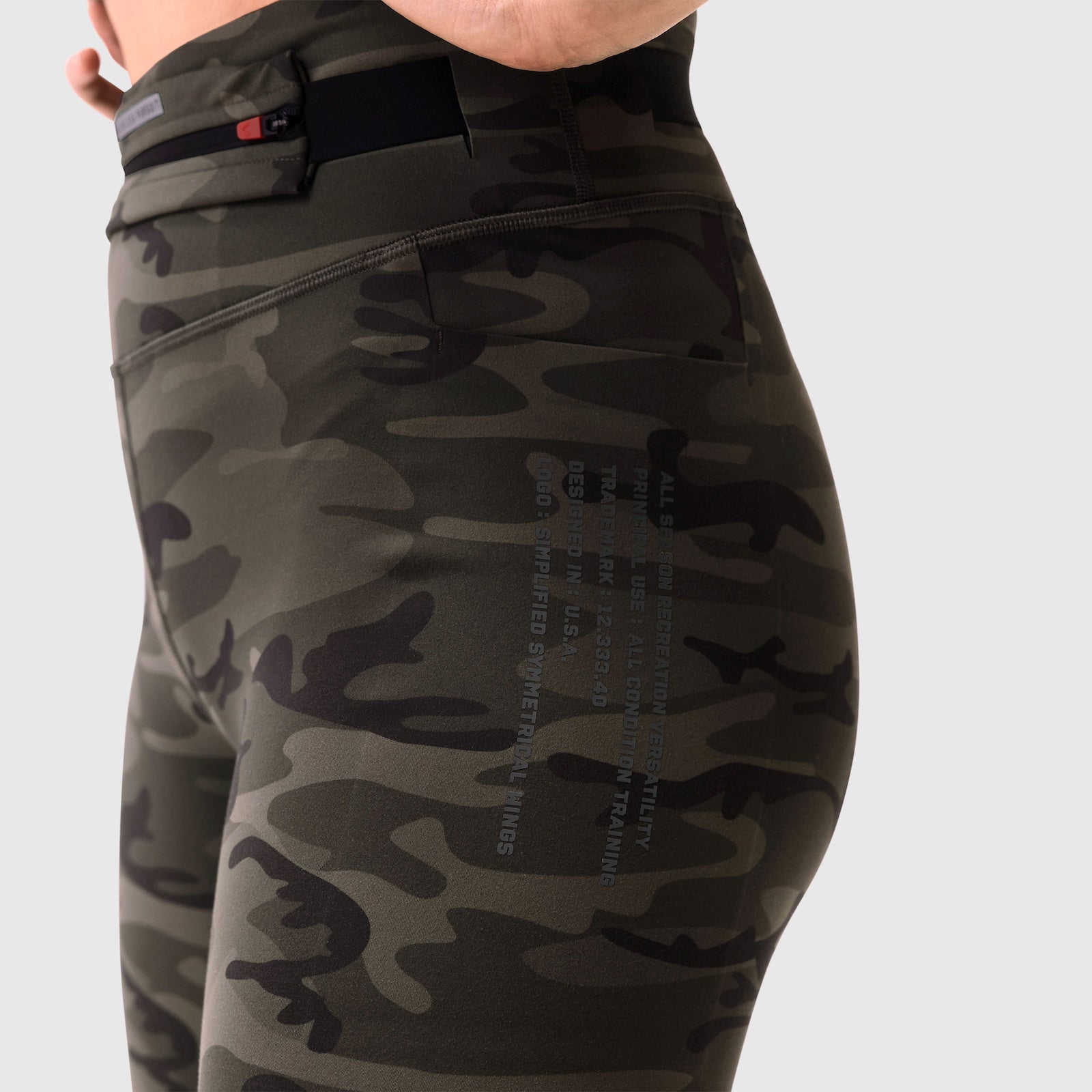 W030. LYCRA® 3-in-1 Legging Dark Camo | ASRV discount