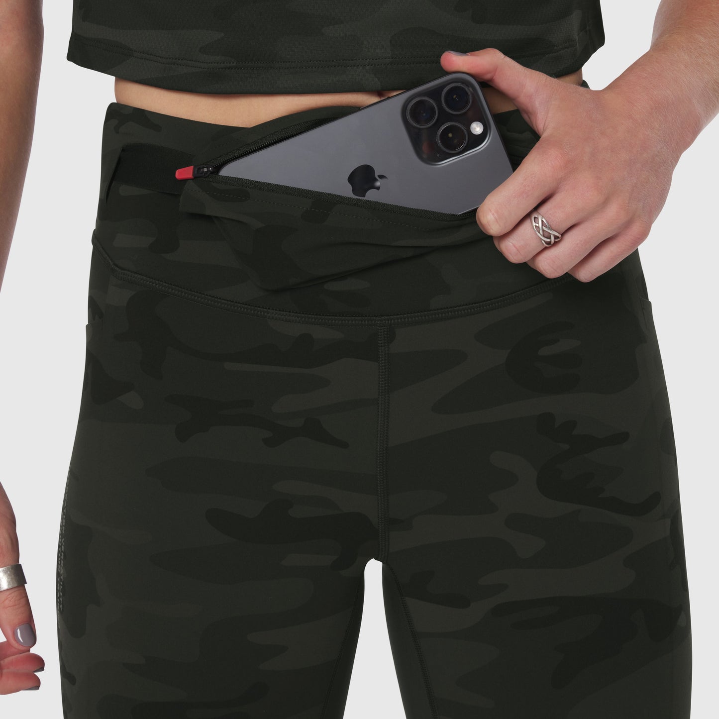 W030. LYCRA® 3-in-1 Legging Dark Camo | ASRV discount