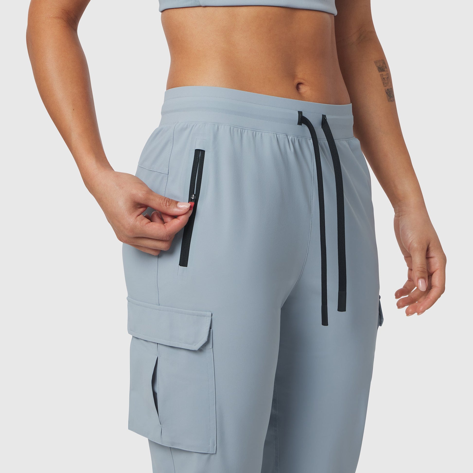 W032. Tetra-Lite® Cargo High Rib Jogger Light Sky | ASRV Online