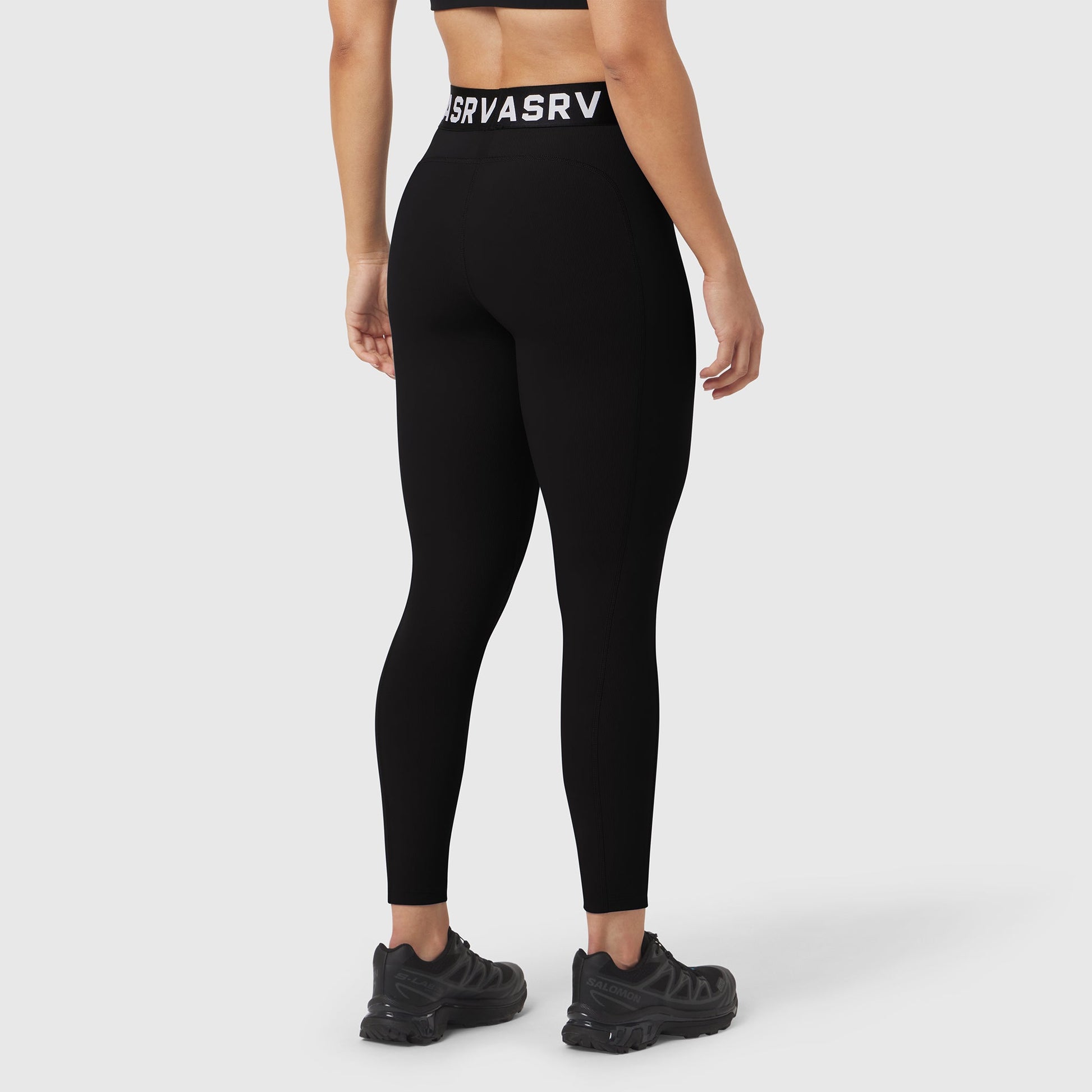 W071. LYCRA® Ribbed Legging Black | ASRV near me