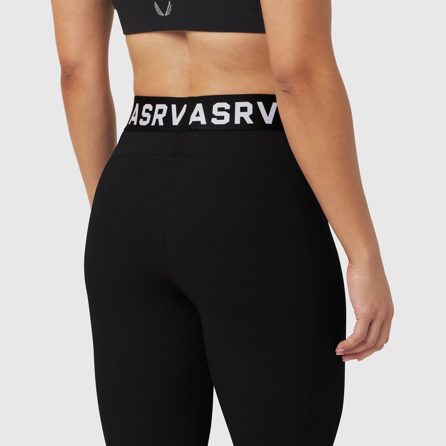 W071. LYCRA® Ribbed Legging Black | ASRV near me