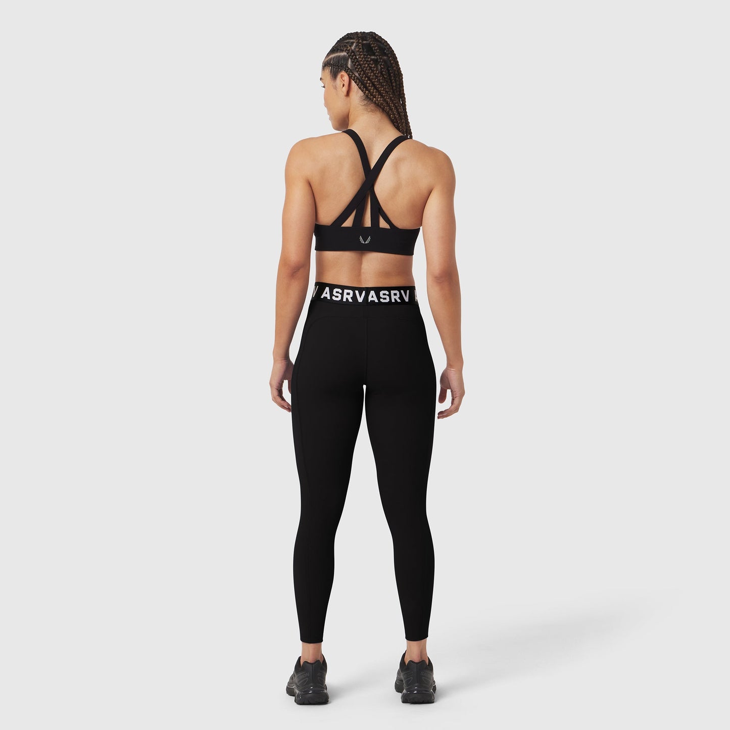 W071. LYCRA® Ribbed Legging Black | ASRV near me