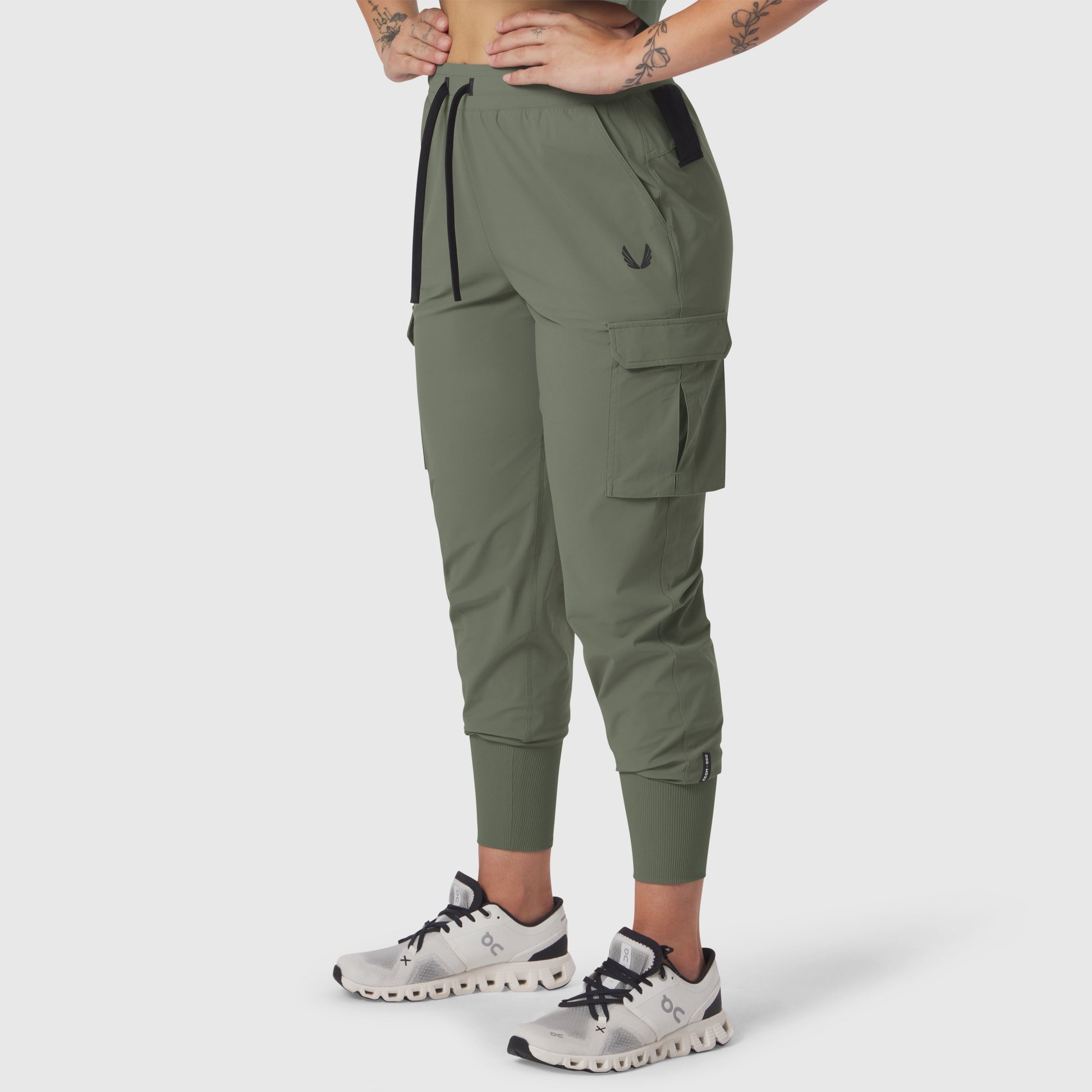 W032. Tetra-Lite® Cargo High Rib Jogger Sage | ASRV sale