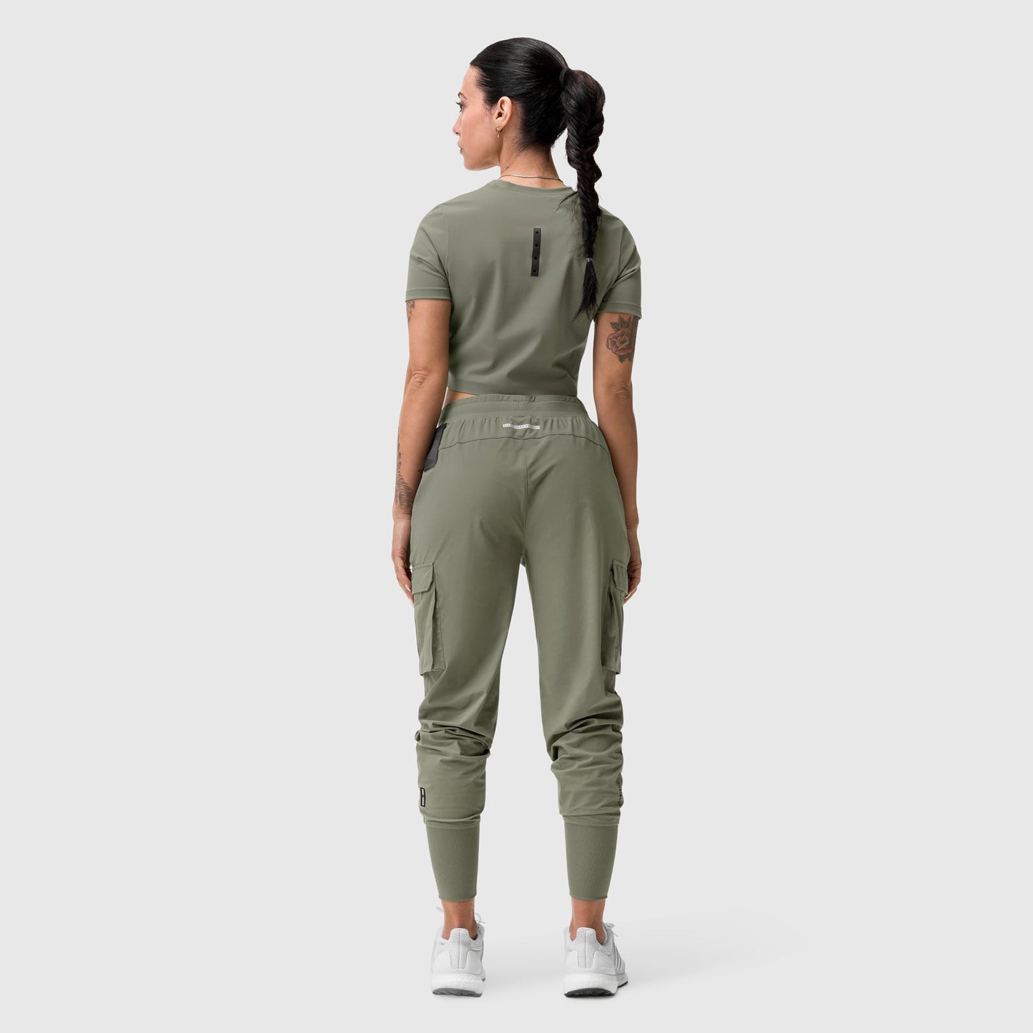 W032. Tetra-Lite® Cargo High Rib Jogger Sage | ASRV sale