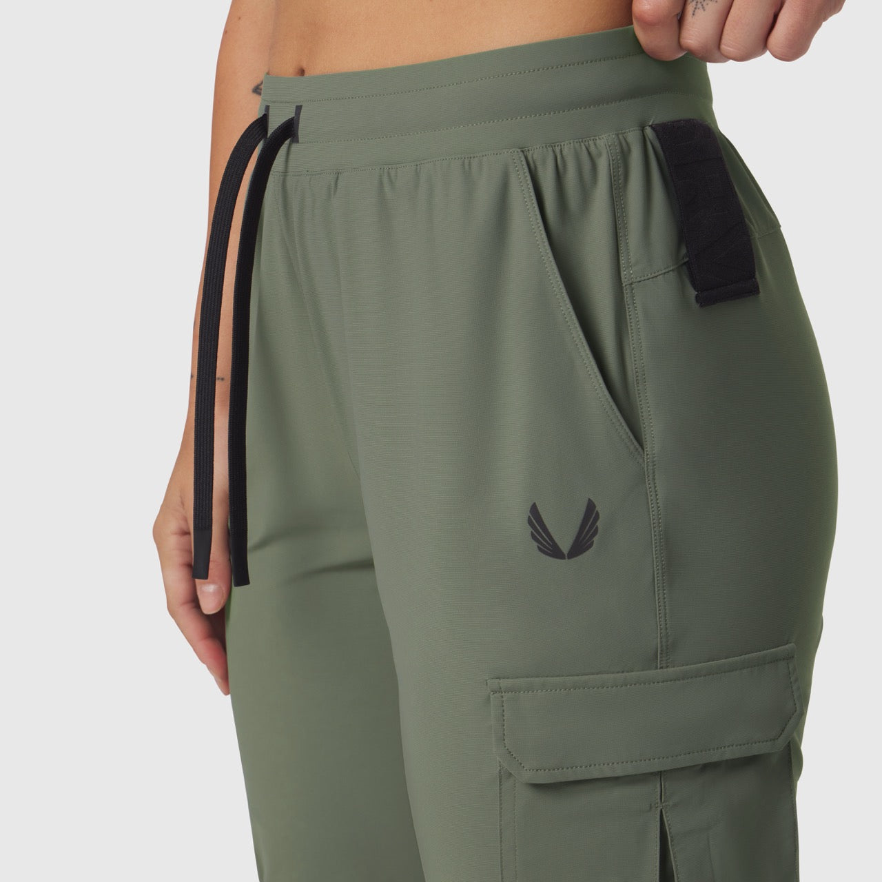 W032. Tetra-Lite® Cargo High Rib Jogger Sage | ASRV sale