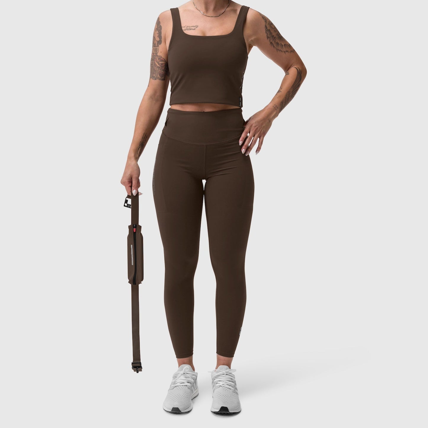 W030. LYCRA® 3-in-1 Legging Dark Earth | ASRV on sale