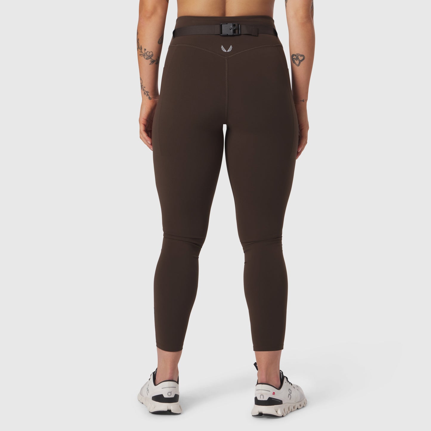 W030. LYCRA® 3-in-1 Legging Dark Earth | ASRV on sale