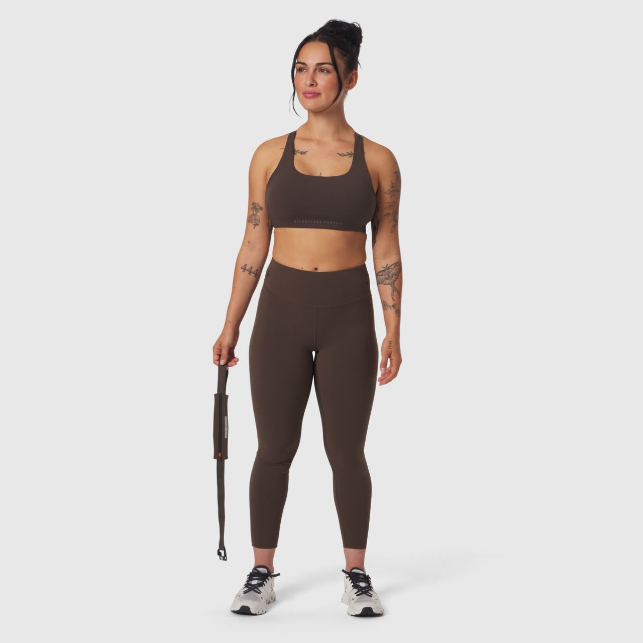 W030. LYCRA® 3-in-1 Legging Dark Earth | ASRV on sale