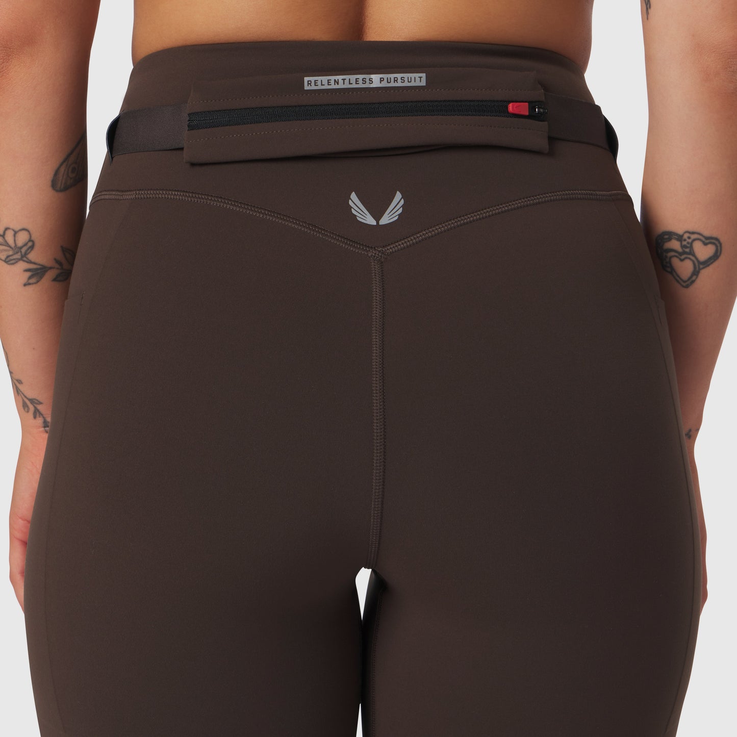 W030. LYCRA® 3-in-1 Legging Dark Earth | ASRV on sale