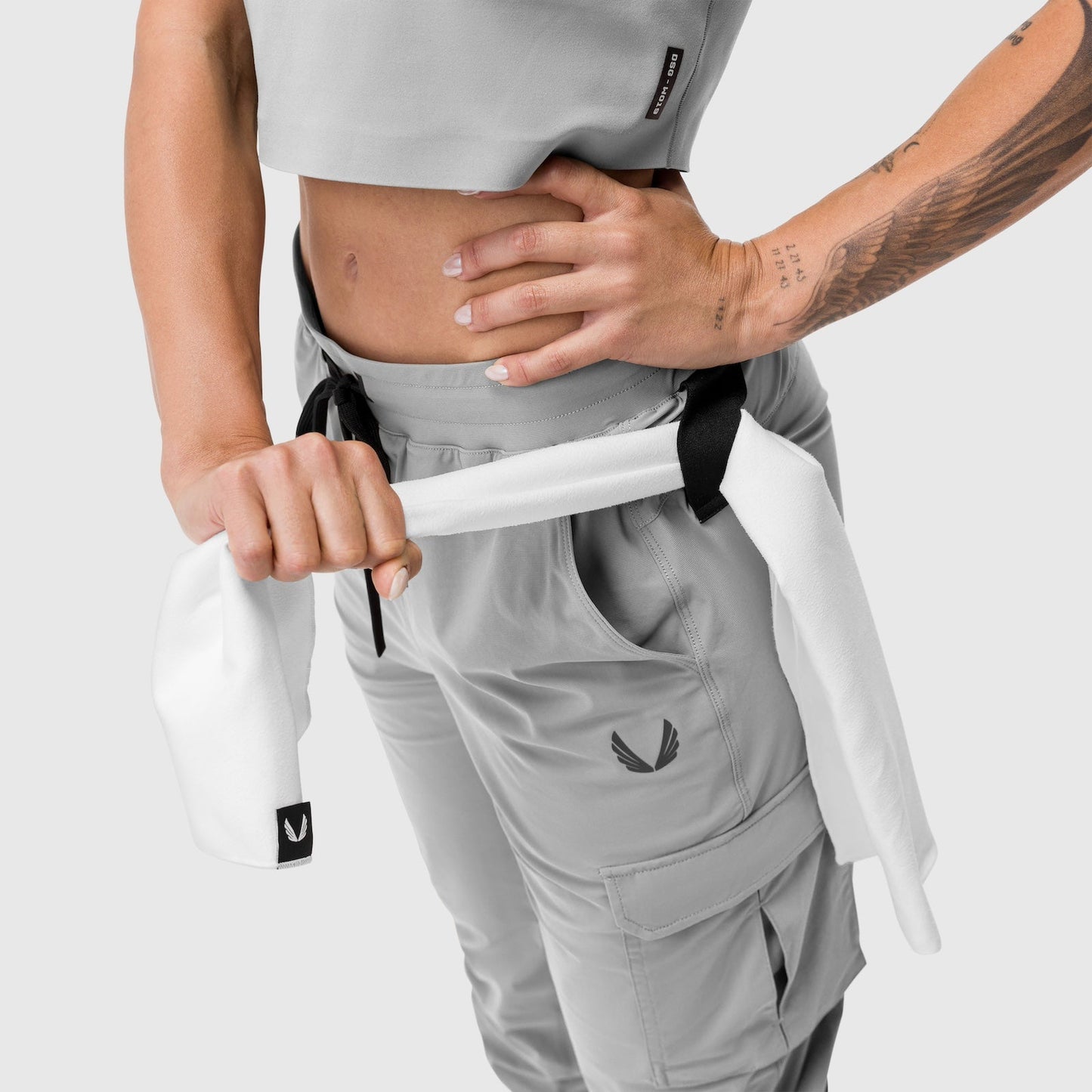 W032. Tetra-Lite® Cargo High Rib Jogger Slate Grey | ASRV Online