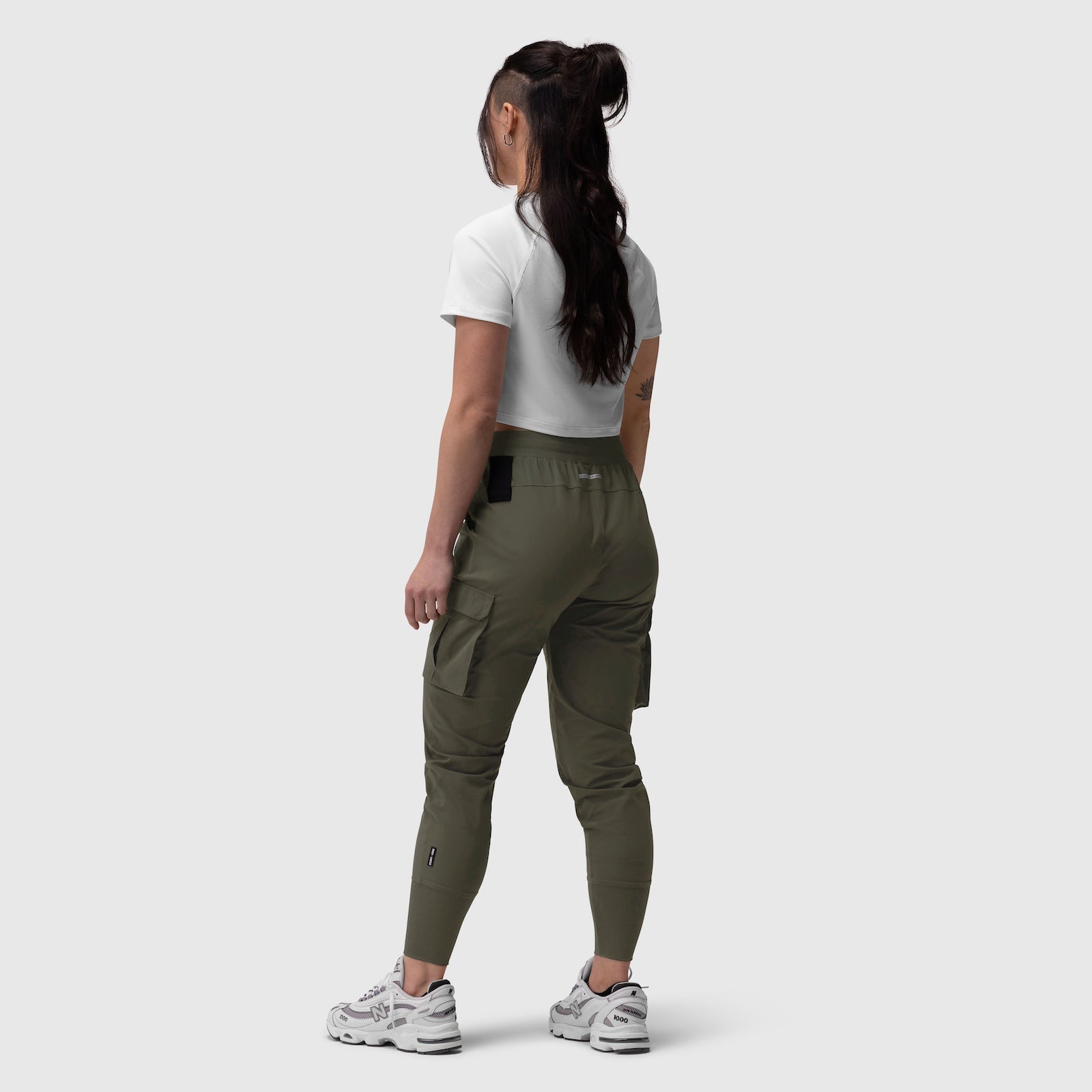 W032. Tetra-Lite® Cargo High Rib Jogger Olive | ASRV Discount