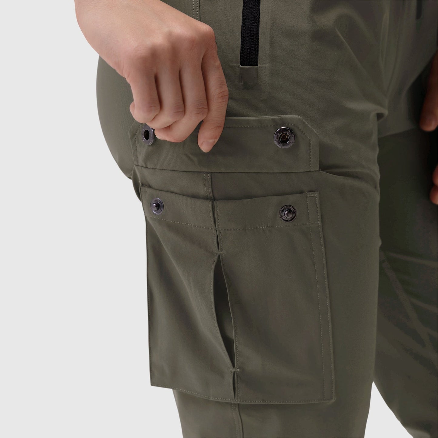 W032. Tetra-Lite® Cargo High Rib Jogger Olive | ASRV Discount