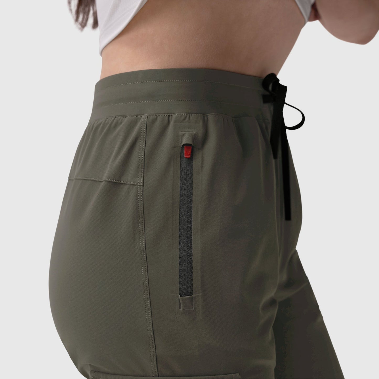 W032. Tetra-Lite® Cargo High Rib Jogger Olive | ASRV Discount