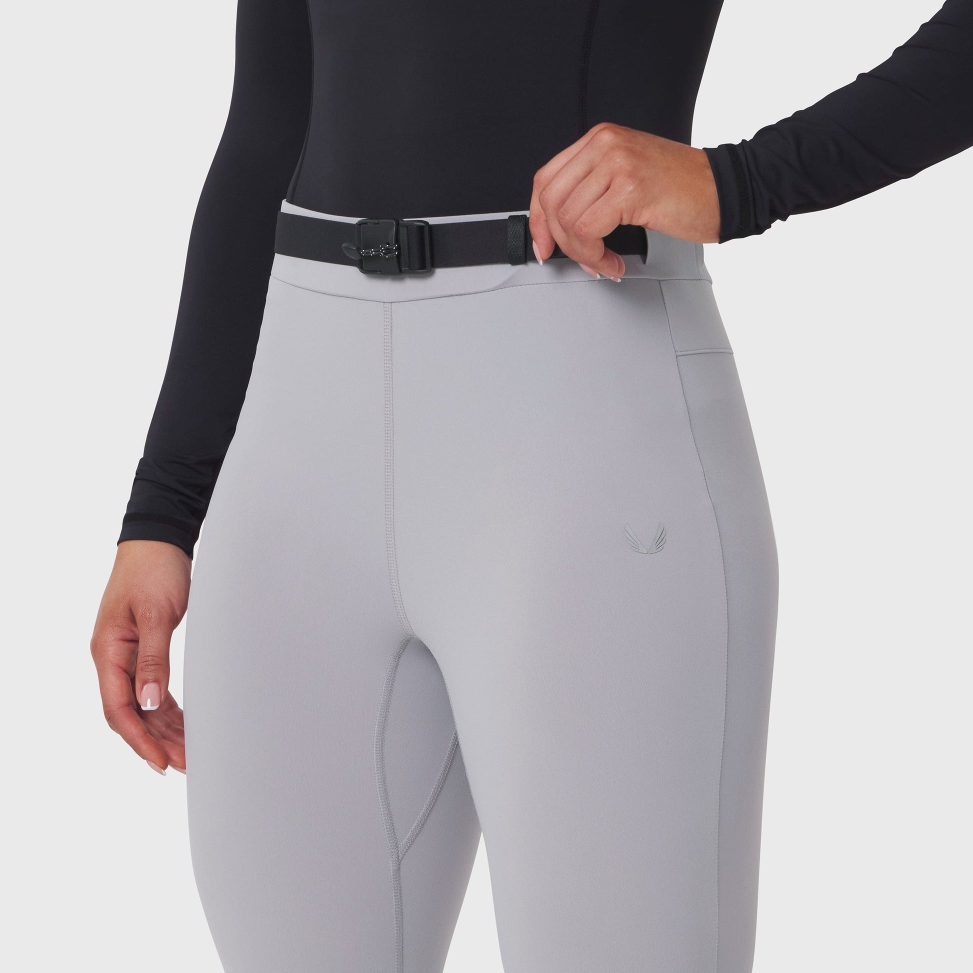 W059. Hybrid Belt-Pack Run Legging Slate Grey | ASRV sale