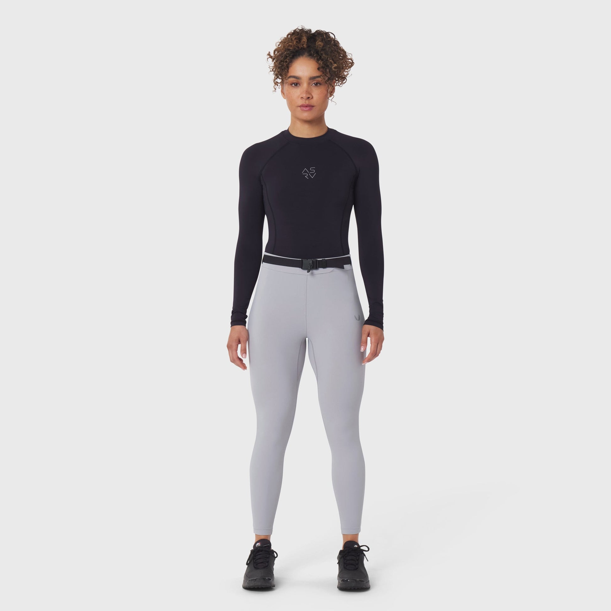 W059. Hybrid Belt-Pack Run Legging Slate Grey | ASRV sale