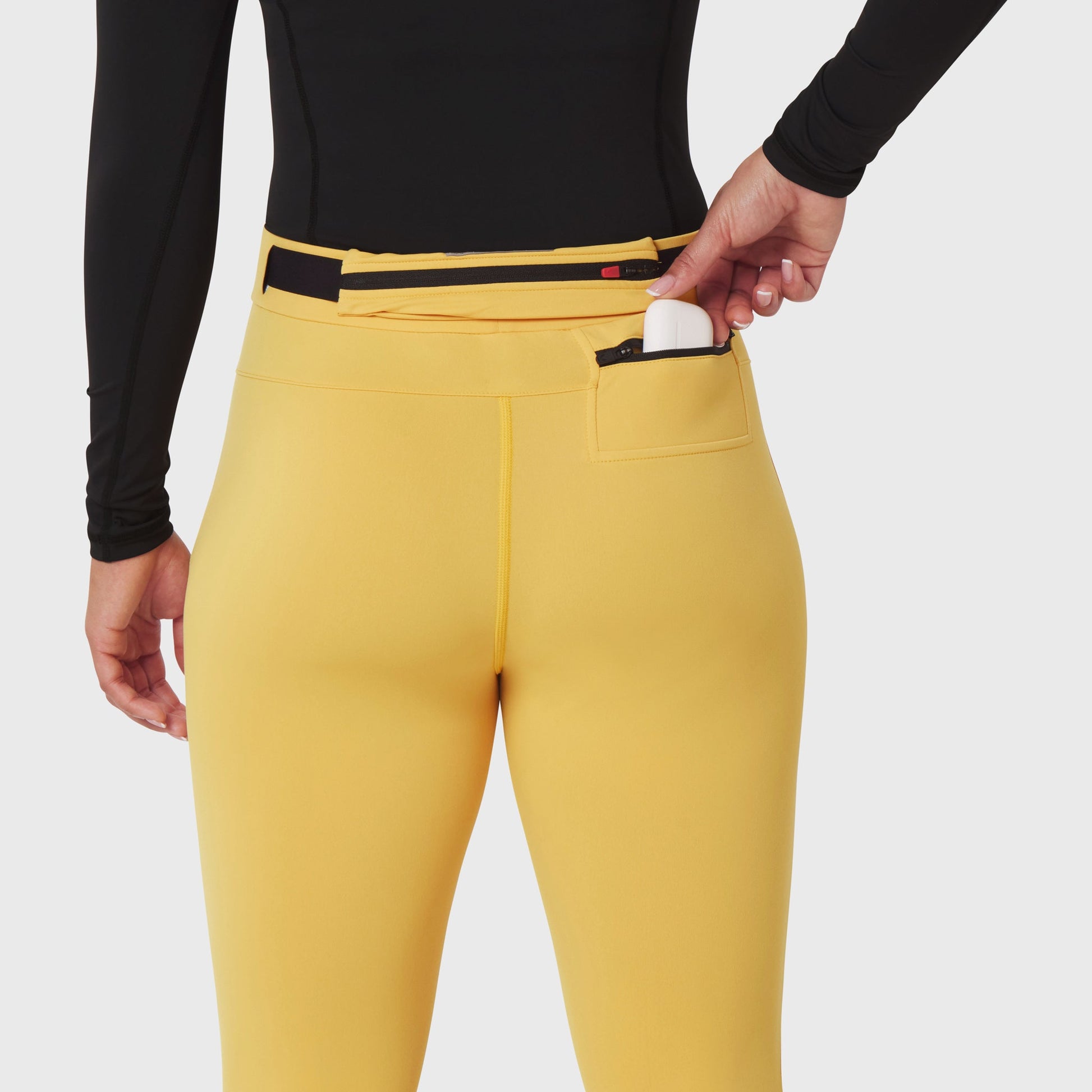 W059. Hybrid Belt-Pack Run Legging Amber | ASRV on sale