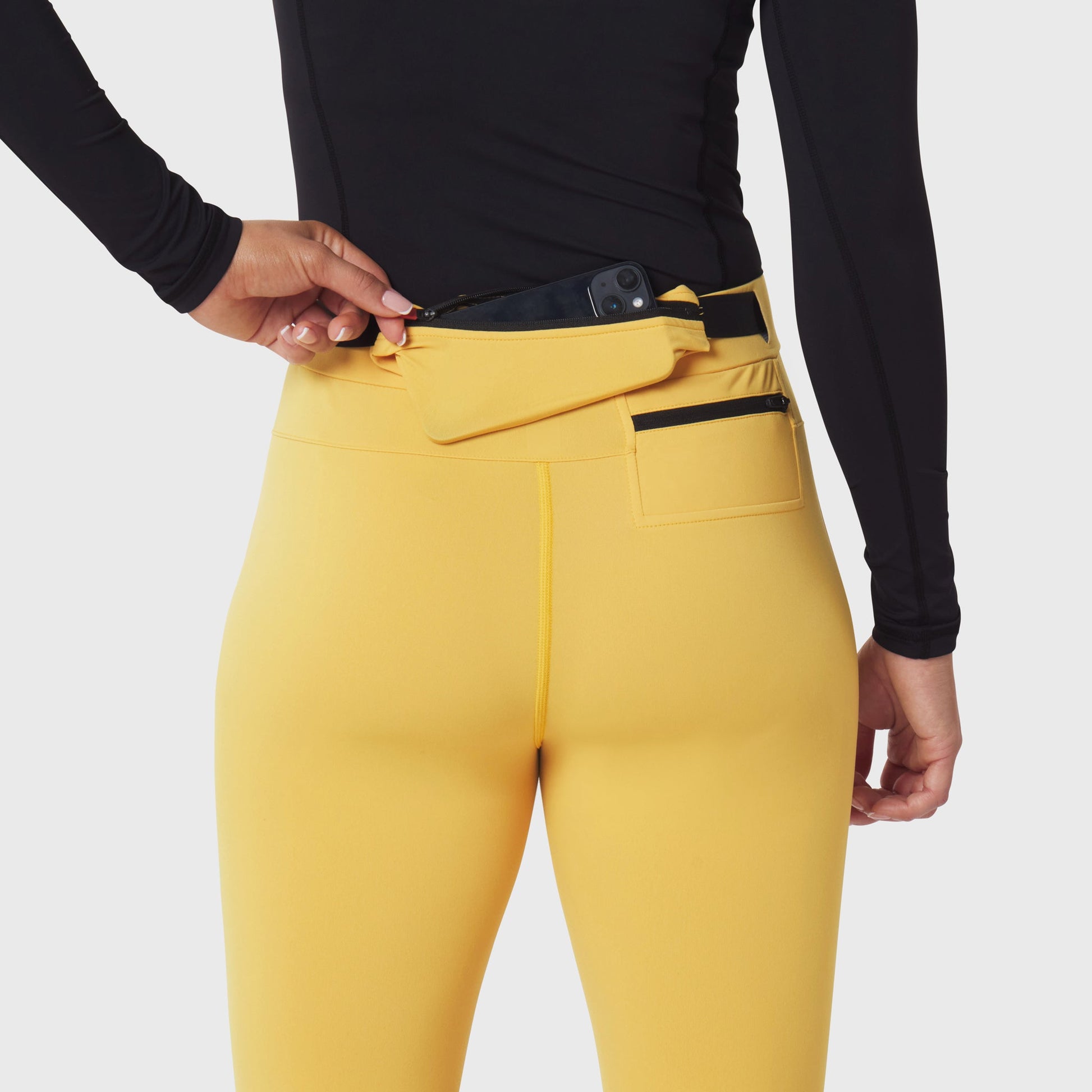 W059. Hybrid Belt-Pack Run Legging Amber | ASRV on sale