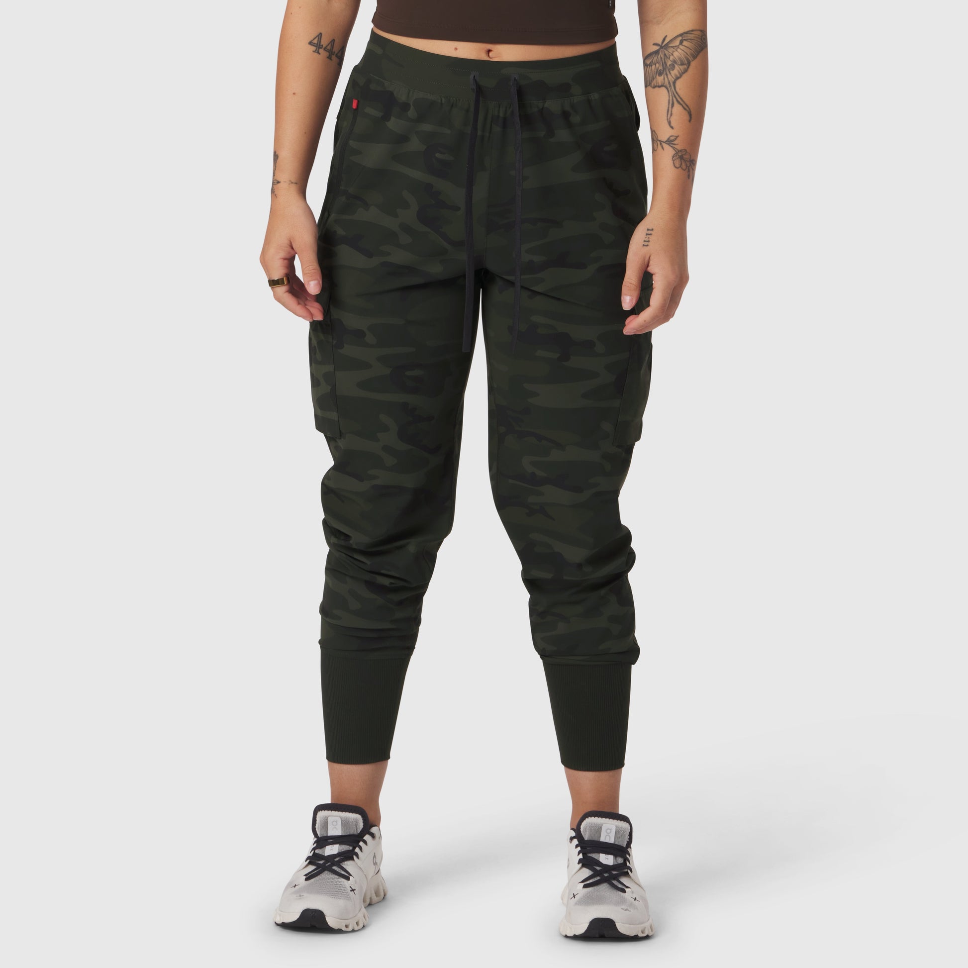 W032. Tetra-Lite® Cargo High Rib Jogger Dark Camo | ASRV for sale