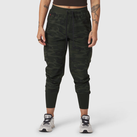 W032. Tetra-Lite® Cargo High Rib Jogger Dark Camo | ASRV for sale