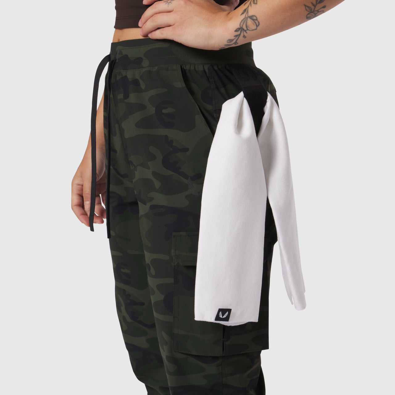W032. Tetra-Lite® Cargo High Rib Jogger Dark Camo | ASRV for sale