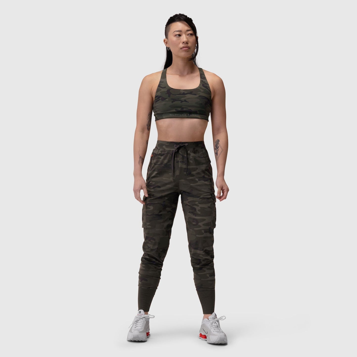 W032. Tetra-Lite® Cargo High Rib Jogger Dark Camo | ASRV for sale