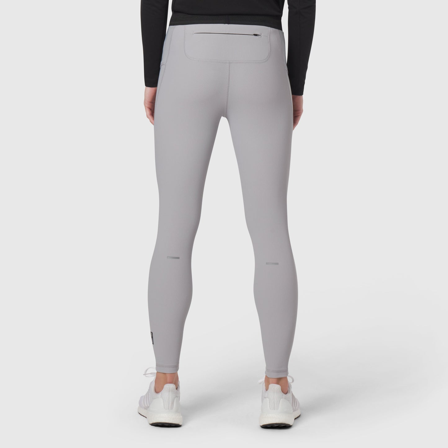 W055. Lycra® Ribbed Running Tight Slate Grey | ASRV discount