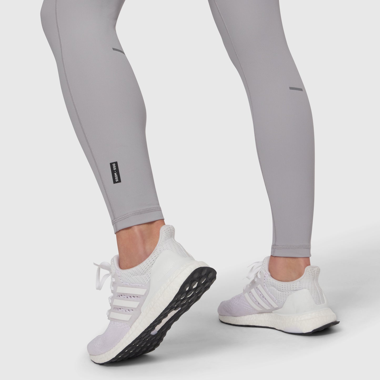 W055. Lycra® Ribbed Running Tight Slate Grey | ASRV discount