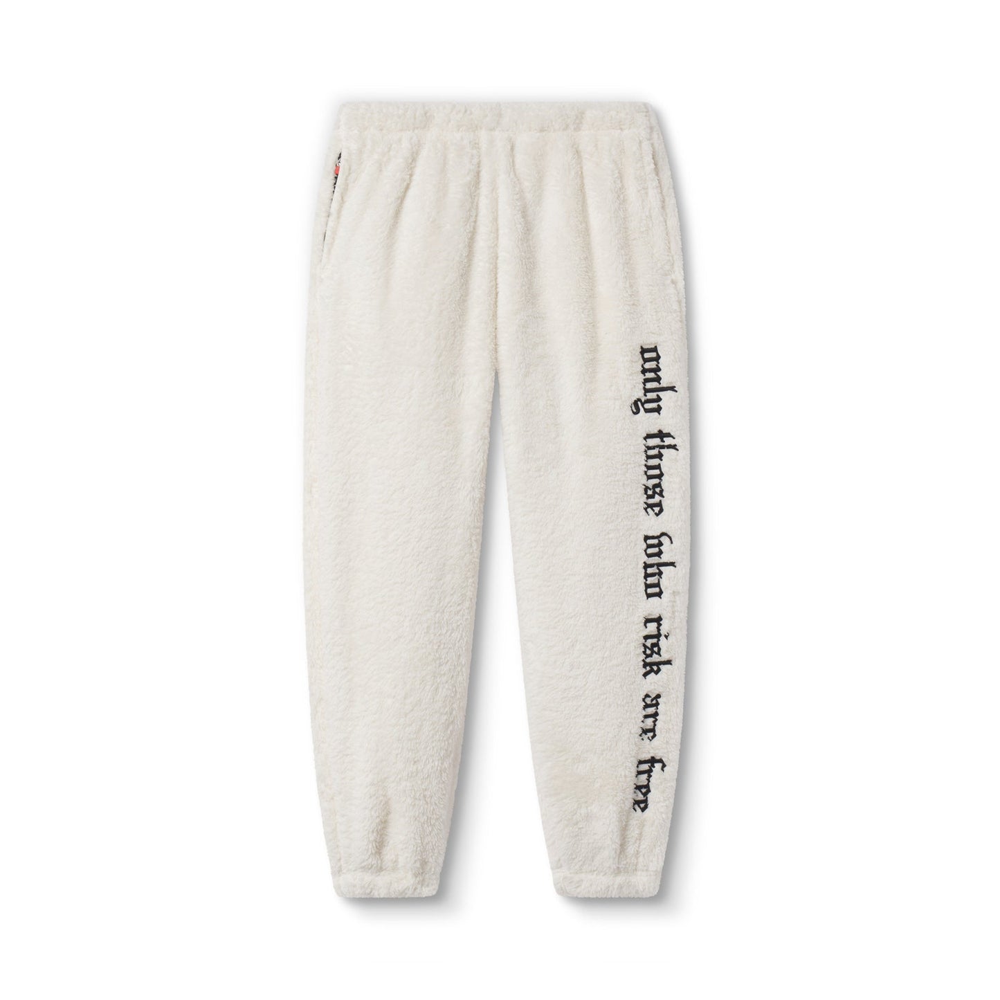 1008. Womens Sherpa Recovery Sweats Ivory Cream/Black | ASRV near me