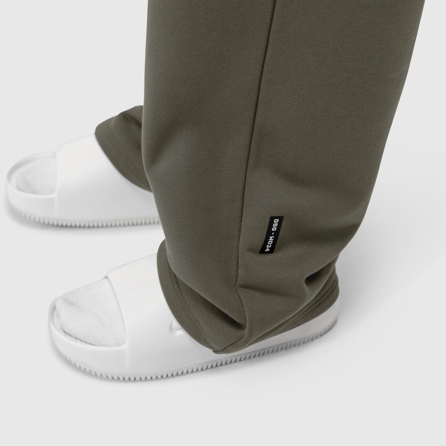 W034. Sorona® Terry Straight Leg Sweats Olive | ASRV US